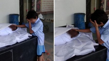 Το πλάνο που συγκλονίζει: Παιδί κλαίει δίπλα στο νεκρό πατέρα του – ΦΩΤΟ Το πλάνο που συγκλονίζει: Παιδί κλαίει δίπλα στο νεκρό πατέρα του – ΦΩΤΟ