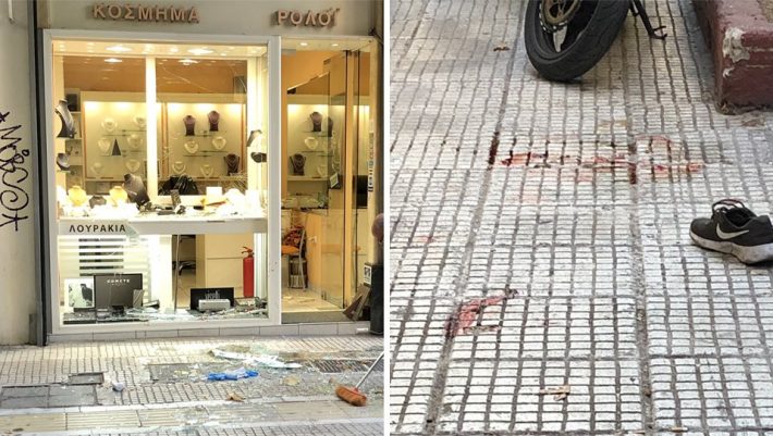 Νεκρός ο άντρας που προσπάθησε να κλέψει κοσμηματοπωλείο στο κέντρο της Αθήνας Νεκρός ο άντρας που προσπάθησε να κλέψει κοσμηματοπωλείο στο κέντρο της Αθήνας