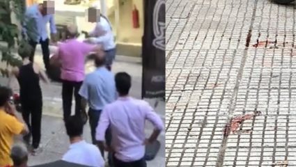 Βίντεο-σοκ από την απόπειρα ληστείας στο κέντρο της Αθήνας Βίντεο-σοκ από την απόπειρα ληστείας στο κέντρο της Αθήνας