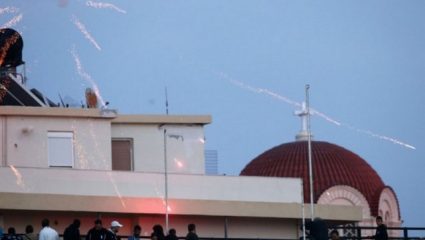 Ηράκλειο: Επεισόδια μεταξύ οπαδών του Ολυμπιακού και Αστυνομίας Ηράκλειο: Επεισόδια μεταξύ οπαδών του Ολυμπιακού και Αστυνομίας