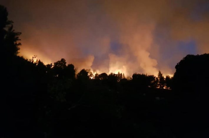 Χαλκιδική: Ολονύχτια μάχη με τις φλόγες