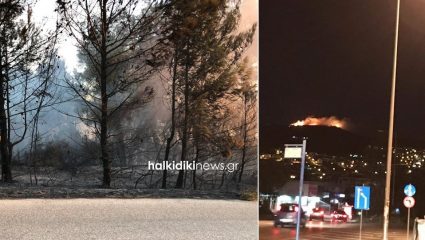 Ανεξέλεγκτη μαίνεται η φωτιά στη Σιθωνία Χαλκιδικής – Εκκενώνεται ο Κάμπος (ΦΩΤΟ) Ανεξέλεγκτη μαίνεται η φωτιά στη Σιθωνία Χαλκιδικής – Εκκενώνεται ο Κάμπος (ΦΩΤΟ)