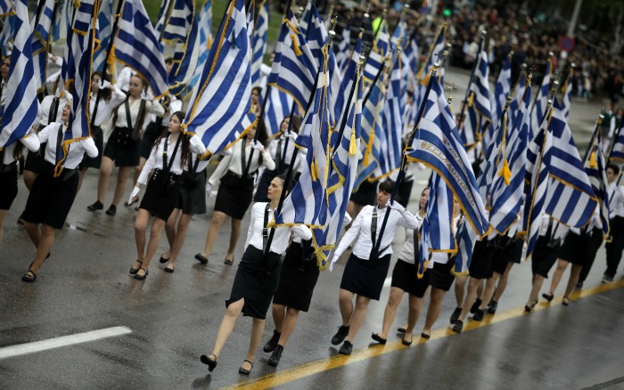 Μαθητική παρέλαση για την 28η Οκτωβρίου στη Θεσσαλονίκη