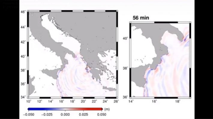 Τρομερό βίντεο! Το τσουνάμι από την Ζάκυνθο στην Ιταλία σε λιγότερο από μία ώρα