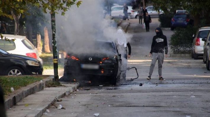 Επεισόδια έξω από το Πολυτεχνείο