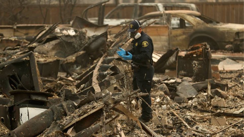 Tραγωδία δίχως τέλος στην Καλιφόρνια: Στους 631 οι αγνοούμενοι από τις πυρκαγιές