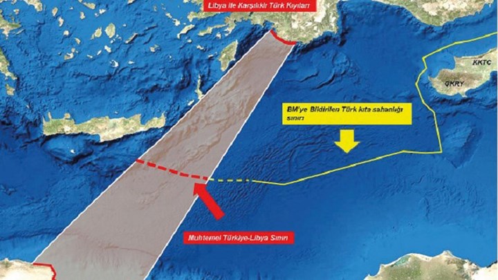 Προκαλούν ξανά οι Τούρκοι -Σβήνουν από τους χάρτες Ρόδο, Κάρπαθο, Κρήτη και Κύπρο