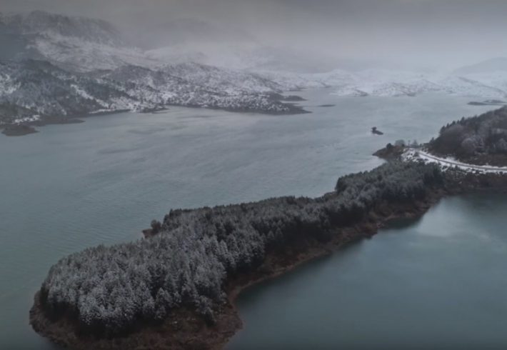 Η Ήπειρος χιονισμένη - Εντυπωσιακές εικόνες από drone