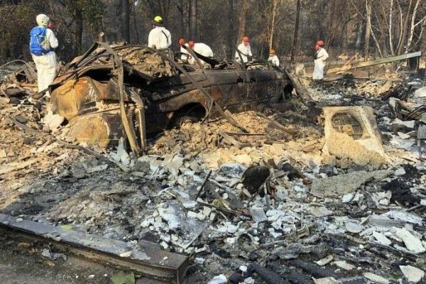 Καλιφόρνια: Φόβοι πως κάποιοι από τους νεκρούς της πυρκαγιάς δε βρεθούν ποτέ