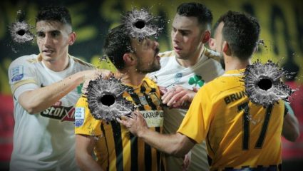 Σκηνές Φαρ Ουέστ στην Καβάλα με πυροβολισμούς για τα πέναλτι στο Άρης – Παναθηναϊκός! Σκηνές Φαρ Ουέστ στην Καβάλα με πυροβολισμούς για τα πέναλτι στο Άρης – Παναθηναϊκός!