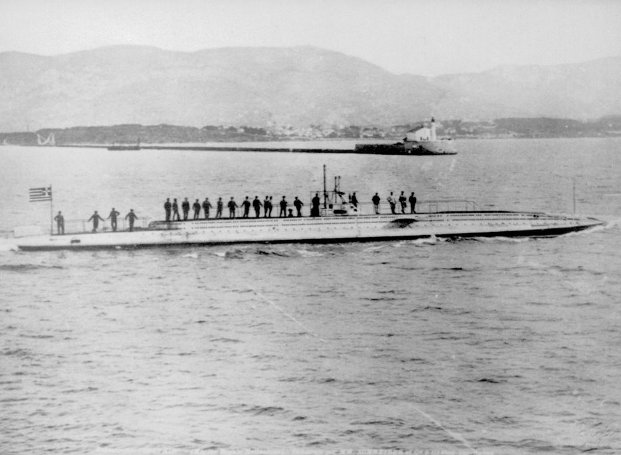 Σαν σήμερα: Το πρώτο υποβρύχιο του ελληνικού στόλου