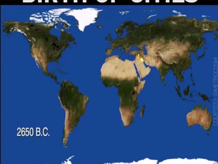 Εντυπωσιακό βίντεο: Έτσι δημιουργήθηκαν οι πρώτες πόλεις