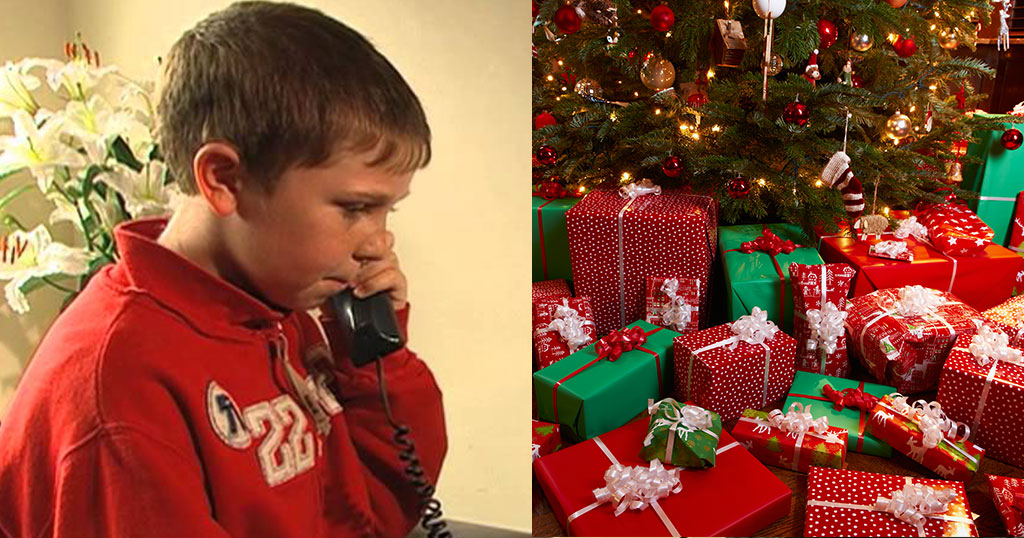 Πήρε τηλέφωνο την αστυνομία γιατί δεν του άρεσαν τα χριστουγεννιάτικα δώρα!