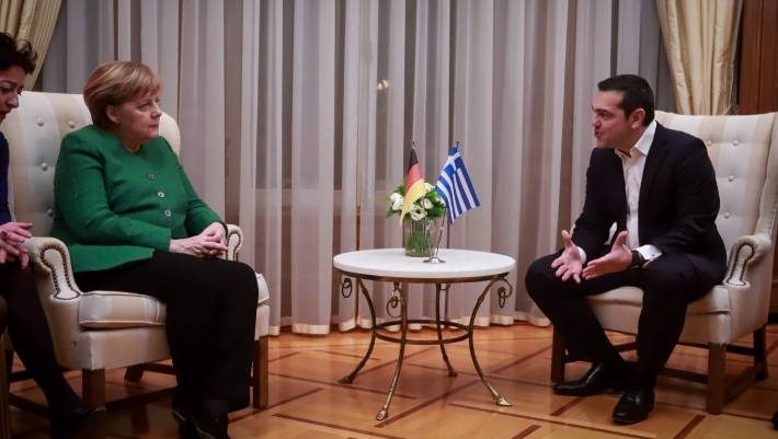 Τσίπρας σε Μέρκελ: Έρχεστε σε μια διαφορετική Ελλάδα