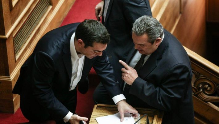 Αύριο το πρωί το ραντεβού Τσίπρα-Καμμένου Αύριο το πρωί το ραντεβού Τσίπρα-Καμμένου