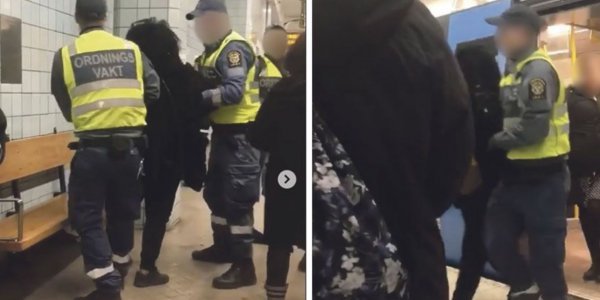 ΒΙΝΤΕΟ - ΣΟΚ στην Σουηδία: Επίθεση σε έγκυο επειδή δεν είχε εισιτήριο στο μετρό!