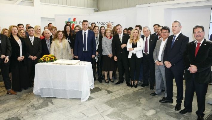 Με μήνυμα αλλαγής στο Μαρούσι ο Γ. Καραμέρος ανακοίνωσε 41 υποψηφιότητες Με μήνυμα αλλαγής στο Μαρούσι ο Γ. Καραμέρος ανακοίνωσε 41 υποψηφιότητες