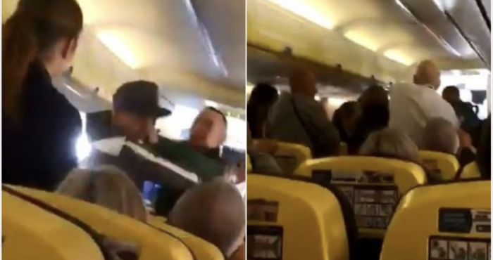 Eπιβάτες έπαιξαν ξύλο σε πτήση της Ryanair για μια γυναίκα (ΒΙΝΤΕΟ)