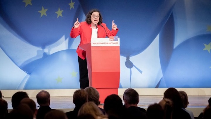 Το SPD σφραγίζει την πορεία του στα αριστερά στις ευρωεκλογές