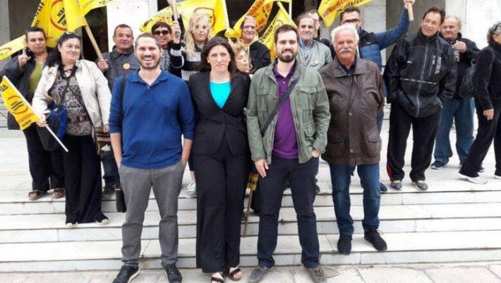 Οι επικεφαλής του «Δεν πληρώνω» στο ευρωψηφοδέλτιο της Κωνσταντοπούλου Οι επικεφαλής του «Δεν πληρώνω» στο ευρωψηφοδέλτιο της Κωνσταντοπούλου