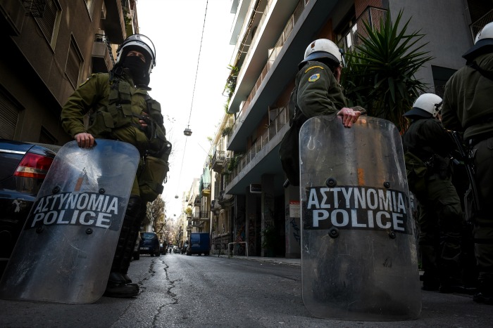 Συγκέντρωση διαμαρτυρίας των κατοίκων των Εξαρχείων