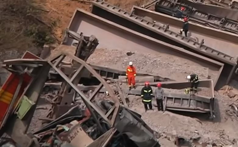 Έξι νεκροί από εκτροχιασμό τρένου στην Κίνα - ΒΙΝΤΕΟ