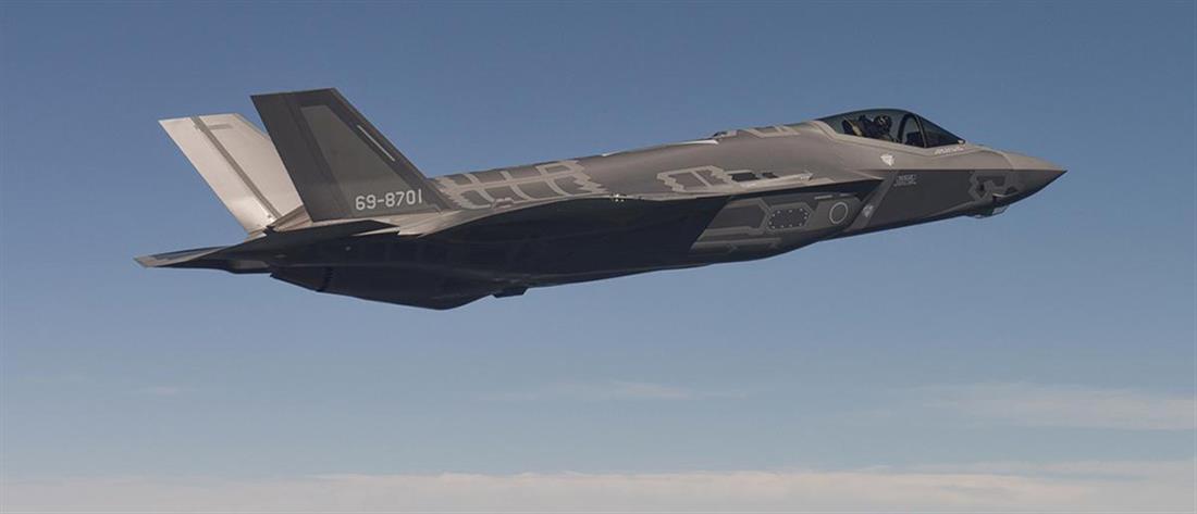 Θρίλερ με τη συντριβή αμερικανικού F-35A