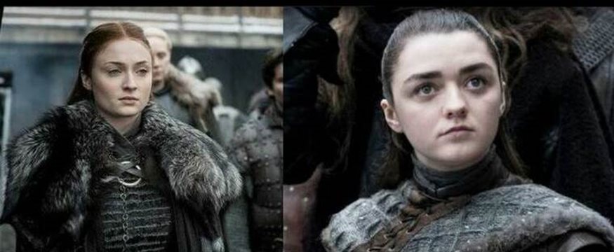 Όλα όσα αποκάλυψαν, Σάνσα και Άρια για το τέλος του Game of Thrones