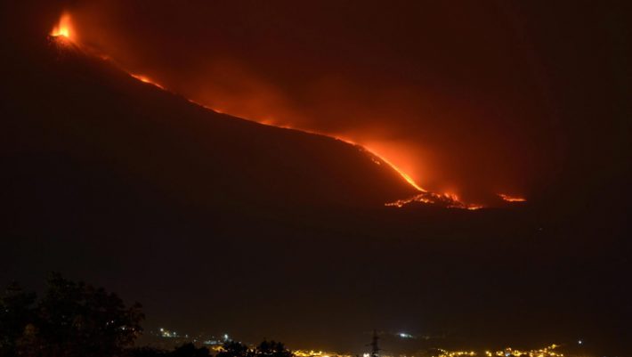 Η Αίτνα ξύπνησε Η Αίτνα ξύπνησε