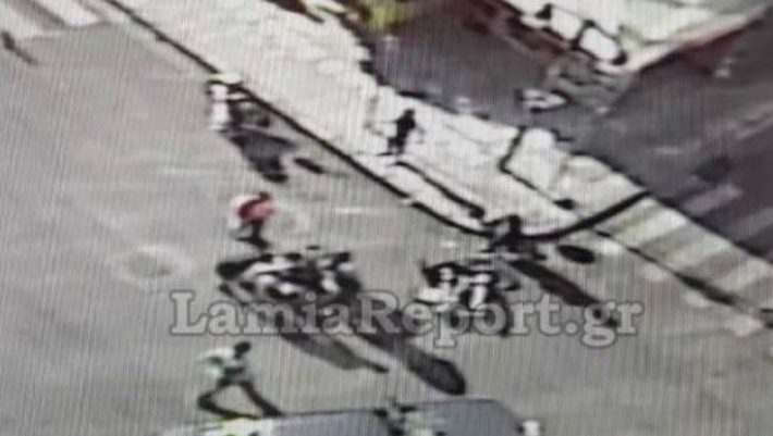 Βίντεο-σοκ από τροχαίο στην Λαμία! Βίντεο-σοκ από τροχαίο στην Λαμία!