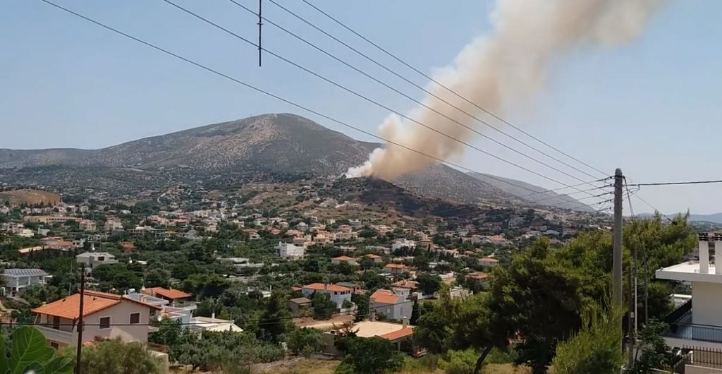 Μεγάλη φωτιά στο Λαγονήσι