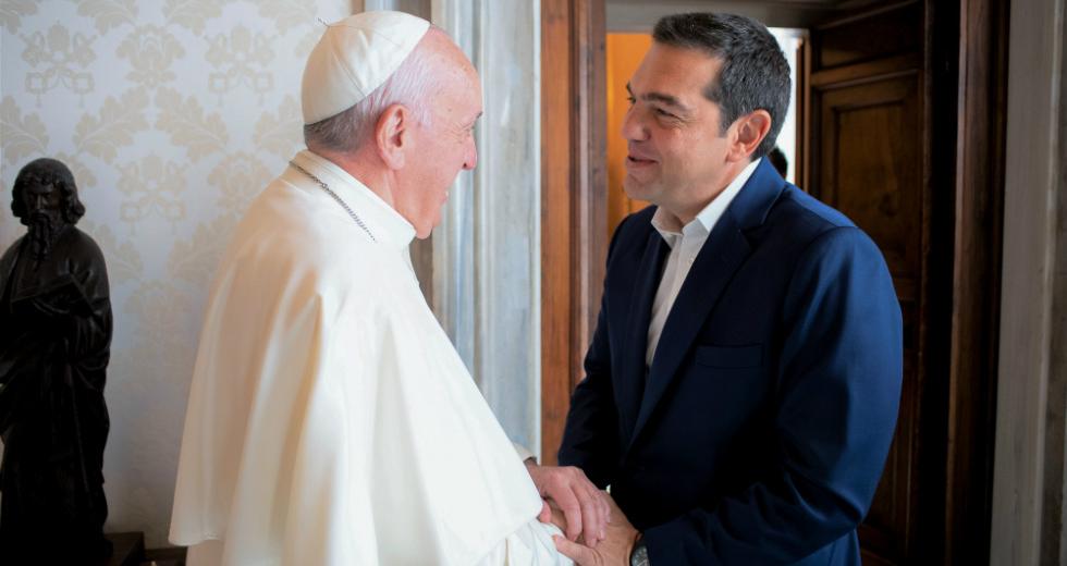 Στον Πάπα Φραγκίσκο και το Βατικανό ο Τσίπρας