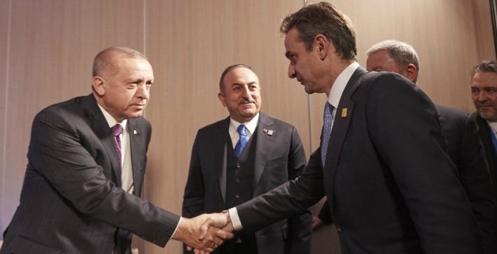 Η... πλακίτσα που έκανε ο Ερντογάν στον Μητσοτάκη Η... πλακίτσα που έκανε ο Ερντογάν στον Μητσοτάκη