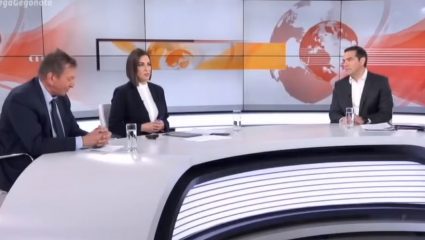 Επίθεση σε Τρίπρα: «Γλείφει εκεί που έφτυνε» Επίθεση σε Τρίπρα: «Γλείφει εκεί που έφτυνε»