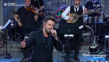 Μήνυμα στη Μαριαλένα; Το τραγούδι του Λιβάνη στο «Στην Υγειά μας ρε παιδιά» που προκάλεσε αμηχανία Μήνυμα στη Μαριαλένα; Το τραγούδι του Λιβάνη στο «Στην Υγειά μας ρε παιδιά» που προκάλεσε αμηχανία