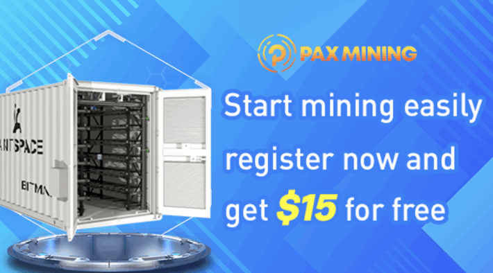 Η πλατφόρμα εξόρυξης cloud για κινητά PAXMINING λανσάρεται, κερδίστε έως και 6.200 δολάρια ΗΠΑ σε BTC και ETH καθημερινά