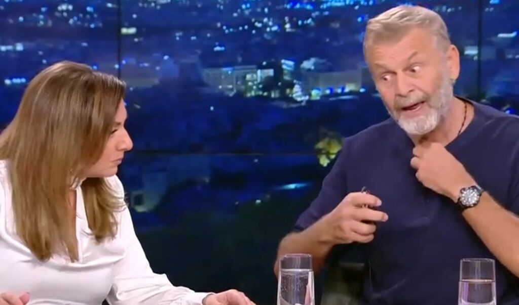 Τσακωμός στον «αέρα» εκπομπής: Σύγκρουση Μουτίδου- Γκλέτσου και η ατάκα που τον έκανε έξαλλο κι έφυγε (vid)