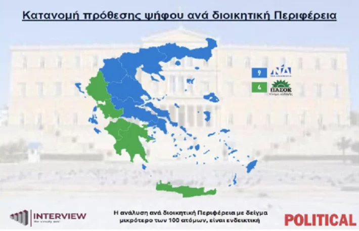 Δημοσκοπικό καμπανάκι: Η ΝΔ χάνει τις περιφέρειες που της έδωσαν αυτοδυναμία κι ο Έλληνας την ψυχραιμία του - Εναλλακτική η Λατινοπούλου!