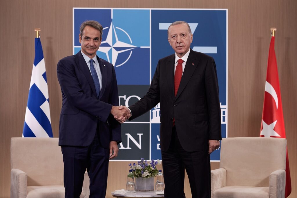 Συνάντηση Μητσοτάκη - Ερντογάν: «Ένα και μοναδικό το αγκάθι»