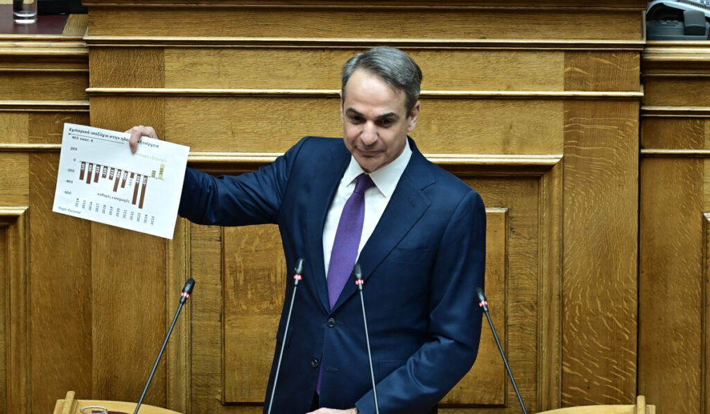 «Θα λογοδοτήσετε μέρα-μεσημέρι»: Σύγκρουση Μητσοτάκη-Ανδρουλάκη στη Βουλή