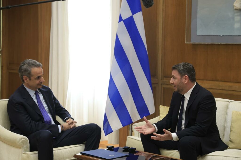 Μητσοτάκης σε Ανδρουλάκη: «Η διπλωματία και οι Ένοπλες Δυνάμεις στην υπηρεσία του οικουμενικού ελληνισμού»