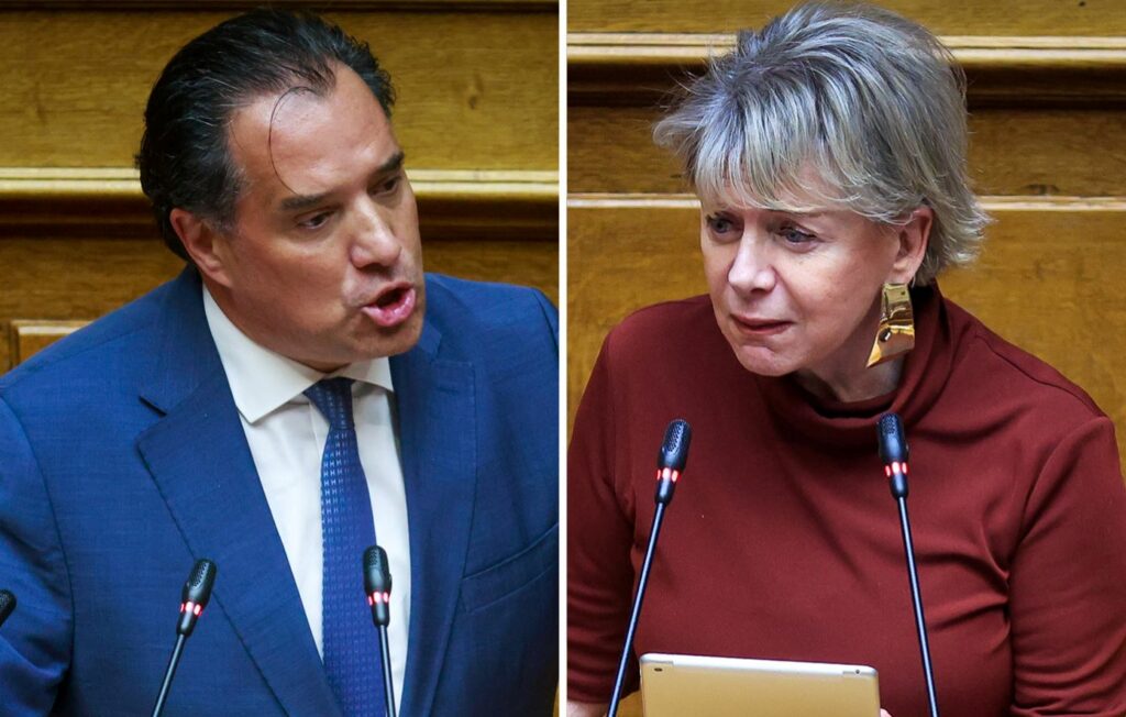 Για τα μάτια της Μαντόνα: Άγρια κόντρα Άδωνι Γεωργιάδη με Έλενα Ακρίτα